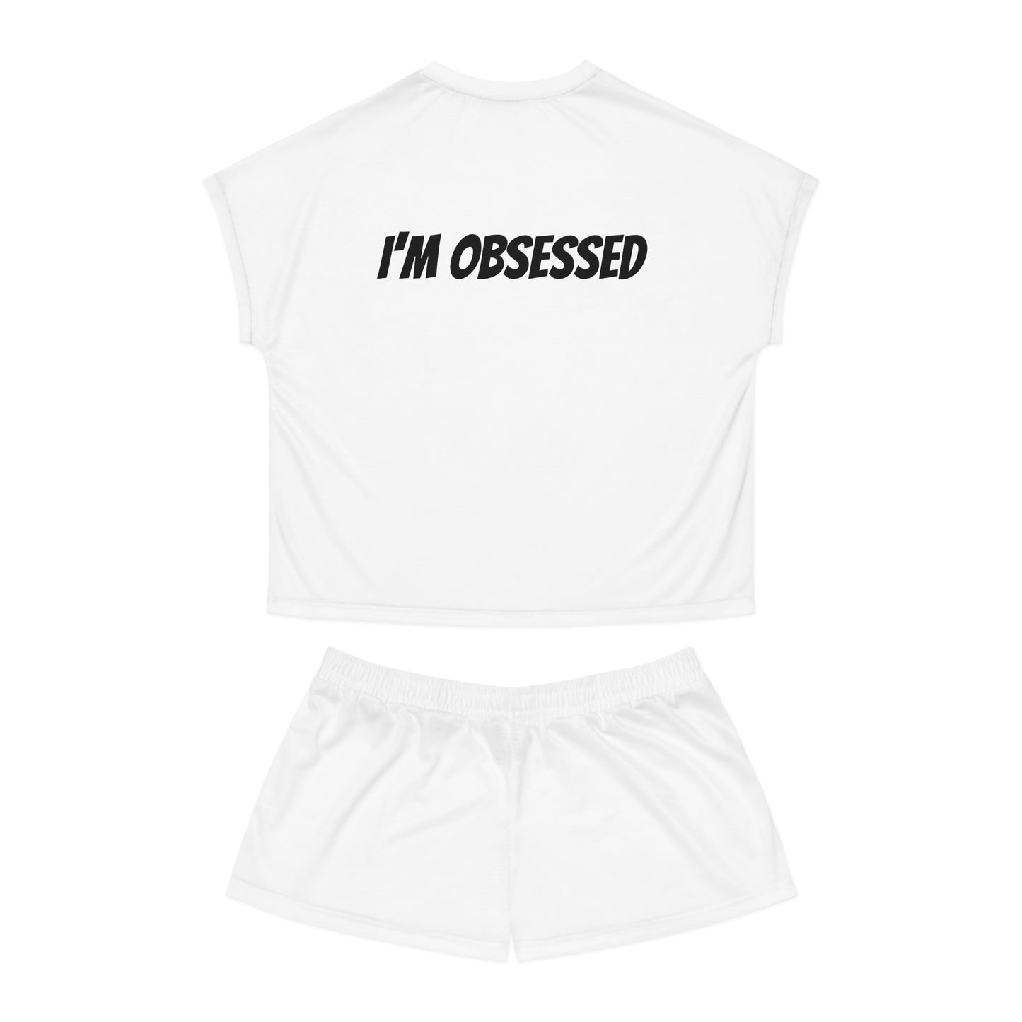 "Obsessed with My Hubby" Women's Short Pajama Set